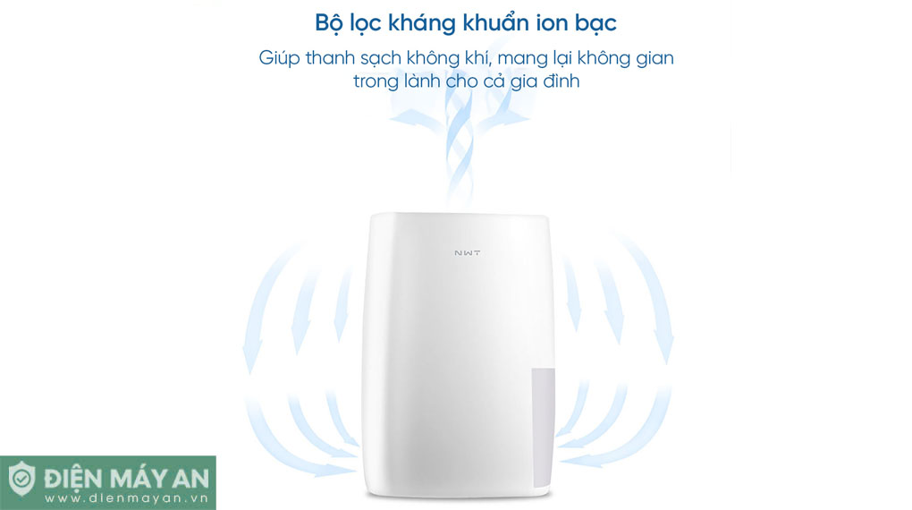 Máy Hút Ẩm Thông Minh Xiaomi New Widetech 18L WDH318EFW1